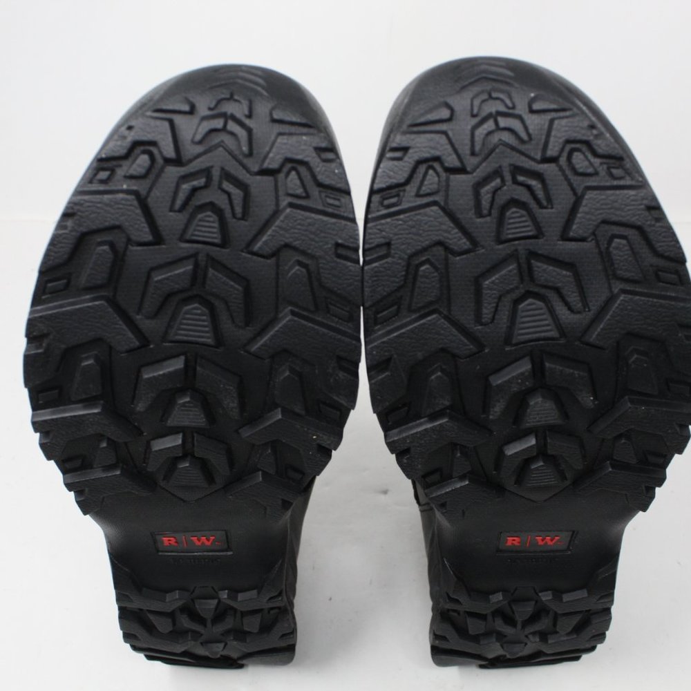 Red Wing Shoes NWOT Men's 12 e2 Black Oxford Aluminum Toe 6337 Lace Up Safety - Picture 12 of 15